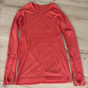 [lululemon] Run Swiftly Long Sleeve Top Size 8